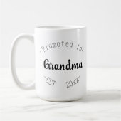 Benoemd tot oma koffiemok (Links)
