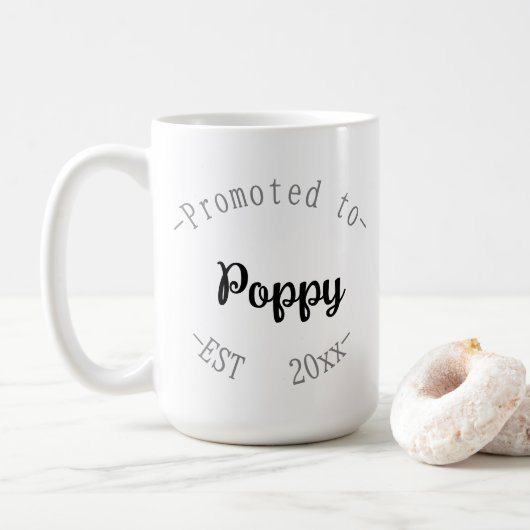 Benoemd tot Oma Koffiemok (Met donut)