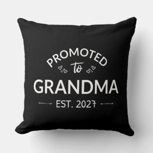 Benoemd tot oma - Opgericht 2027 Nieuwe Nana II Kussen