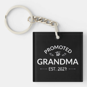 Benoemd tot oma - Opgericht 2027 Nieuwe Nana II Sleutelhanger