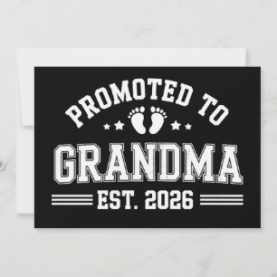 Benoemd tot oma vanaf 2026 Baby Aankondiging