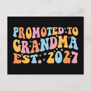 Benoemd tot oma vanaf 2027 Nieuwe Nana Briefkaart