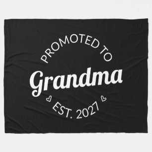 Benoemd tot oma vanaf 2027 Nieuwe Nana I Fleece Deken