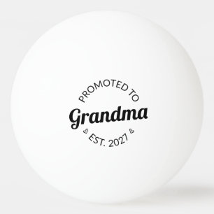 Benoemd tot oma vanaf 2027 Nieuwe Nana I Pingpongbal