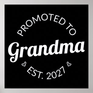 Benoemd tot oma vanaf 2027 Nieuwe Nana I Poster