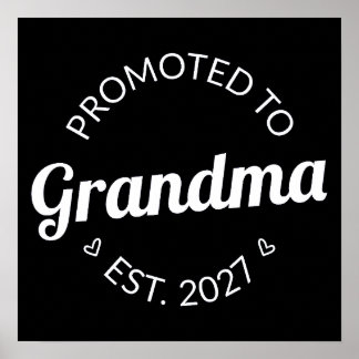 Benoemd tot oma vanaf 2027 Nieuwe Nana I Poster