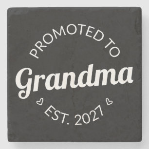 Benoemd tot oma vanaf 2027 Nieuwe Nana I Stenen Onderzetter