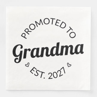 Benoemd tot oma vanaf 2027 Nieuwe Oma I Servet