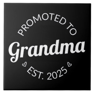 Benoemd tot oma Verw. 2025 I Tegeltje