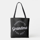 Benoemd tot oma Verw. 2025 I Tote Bag (Achterkant)