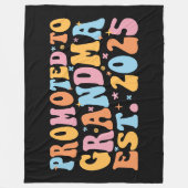 Benoemd tot oma Verw. 2025 III Fleece Deken (Voorkant)