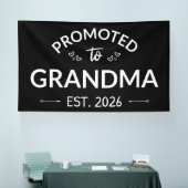 Benoemd tot oma Verw. 2026 II Spandoek (Beurs)