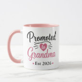 Benoemd tot oma verw 2026 Roze Hart Mok (Links)