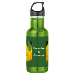 Benoemd tot oma zonnebloemen waterfles