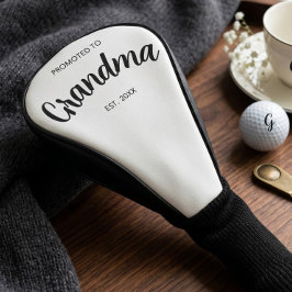 Benoemd tot oma zwangerschapsaankondiging oma cade golfheadcover