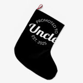 Benoemd tot Oom Geschat 2025 I Grote Kerstsok (Voorkant (Hangend))