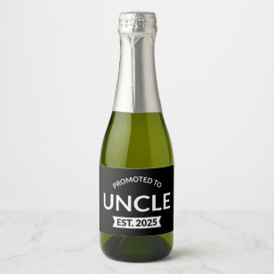 Benoemd tot Oom Geschat 2025 II Sparkling Wijnetiket