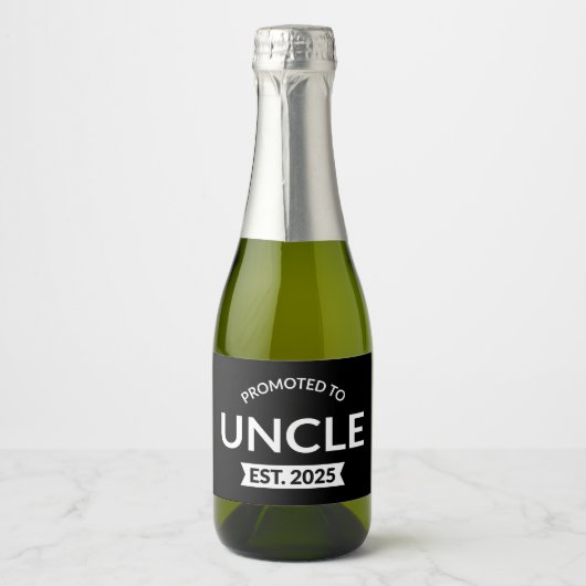 Benoemd tot Oom Geschat 2025 II Sparkling Wijnetiket (Voorkant)