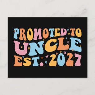 Benoemd tot oom Geschat 2027 Nieuwe oom Briefkaart