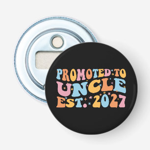 Benoemd tot Oom Geschat 2027 Nieuwe Oom Button Flesopener