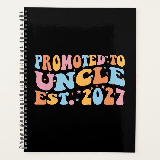 Benoemd tot oom Geschat 2027 Nieuwe oom Planner (Voorkant)
