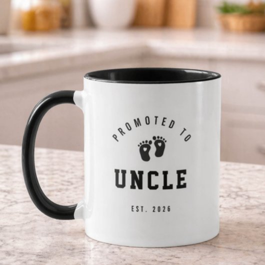 Benoemd tot Oom Nieuwe Oom Cadeau Mok
