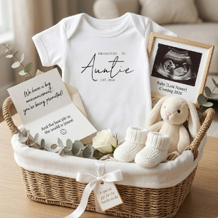 Benoemd tot Oom/Tante Zoete EST Jaar Aankondiging Romper