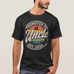 Benoemd tot oom Verwachte datum 2026 Zwangerschaps T-shirt