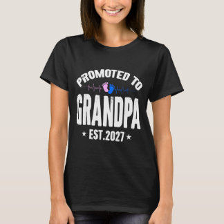 Benoemd tot opa 2027 Grappig shirt voor nieuw
