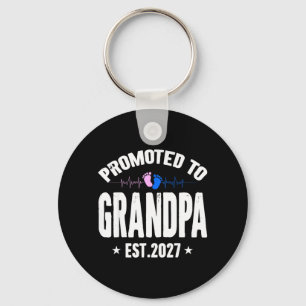 Benoemd tot opa 2027 Grappig shirt voor nieuw Sleutelhanger