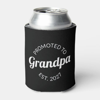 Benoemd tot Opa Est 2021 Nieuwe Papa I Blikjeskoeler