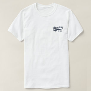 Benoemd tot opa Est 2025 Opa worden T-shirt