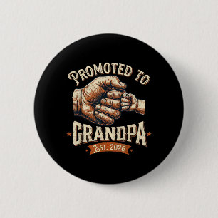 Benoemd tot opa Est 2026 Vuiststoot Ba Ronde Button 5,7 Cm
