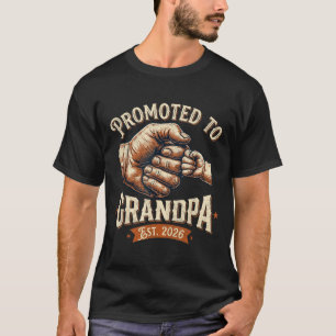 Benoemd tot opa Est 2026 Vuiststoot Ba T-shirt