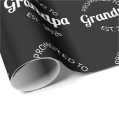 Benoemd tot opa - geschat 2026 I Cadeaupapier (Rol Hoek)