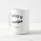 Benoemd tot opa - Geschat 2026 Koffiemok (Voorkant links)