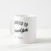 Benoemd tot opa Geschat 2026 Koffiemok (Voorkant links)