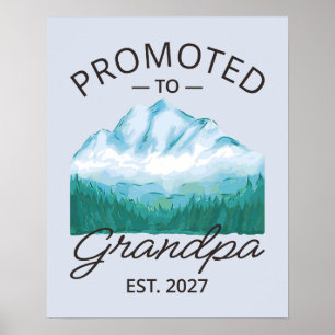Benoemd tot opa - Geschatte datum 2027 - Nieuwe pa Poster