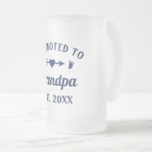 Benoemd tot Opa Grootvader Abuelo Ome Papa Vader Matglas Bierpul (Voorkant rechts)