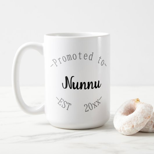 Benoemd tot Opa Koffiemok (Met donut)