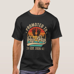 Benoemd tot Opa Opa Gesticht 2026 Grootouders Baby T-shirt