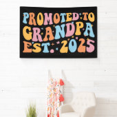 Benoemd tot opa - opgericht 2025 III Spandoek (Insitu)