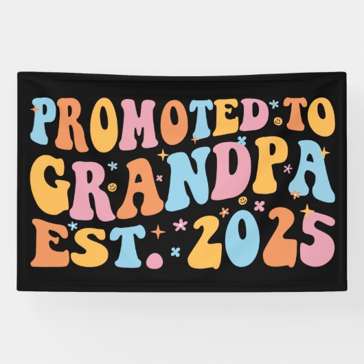 Benoemd tot opa Verw. 2025 III Spandoek (Horizontaal)
