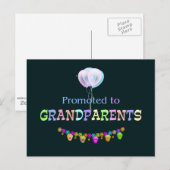 Benoemd tot opa, viering briefkaart (Voorkant / Achterkant)