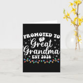 Benoemd tot Oud-Oma Est 2026 Eerst Keer Nieuw Kaart (Gele Bloem)