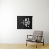 Benoemd tot papa 2021 Eerste keer vaders Wandkleed (In Situ (horizontaal))