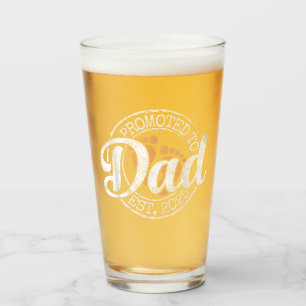 Benoemd tot papa 2025 Papa wordt 2025 Toekomstige Glas