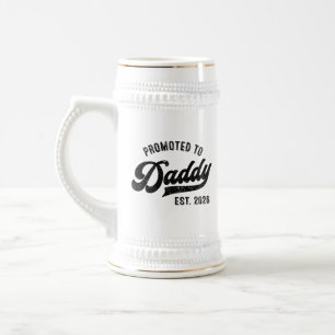 Benoemd tot Papa 2026 – Baby Aankondiging Bierpul