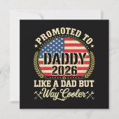 Benoemd tot Papa 2026 Grappige Amerikaanse Vlag  (Voorkant)