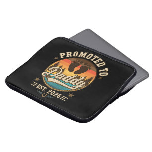 Benoemd tot papa 2026 laptop sleeve